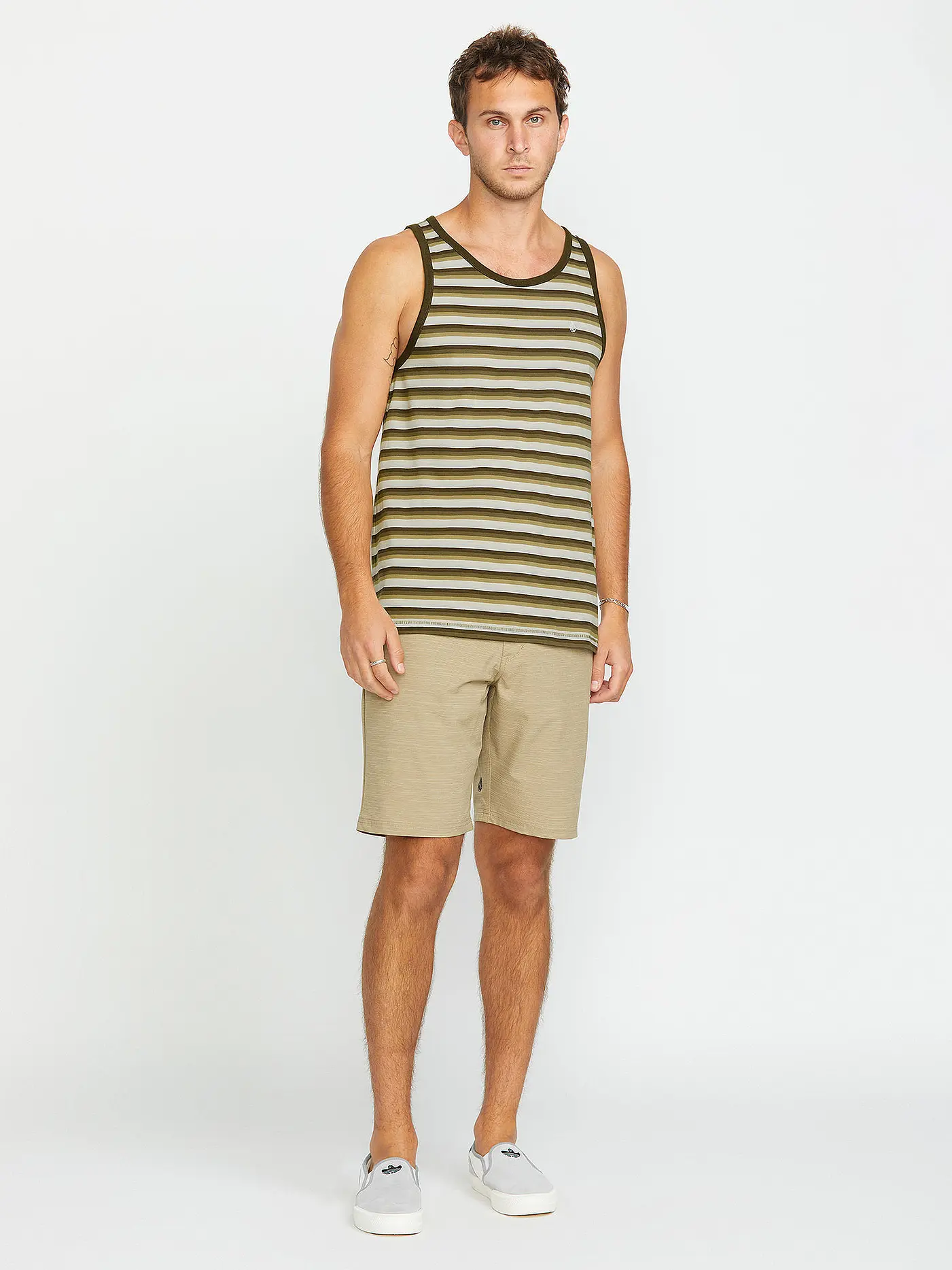 VOLCOM | Herren Beachtank Level Stone | 